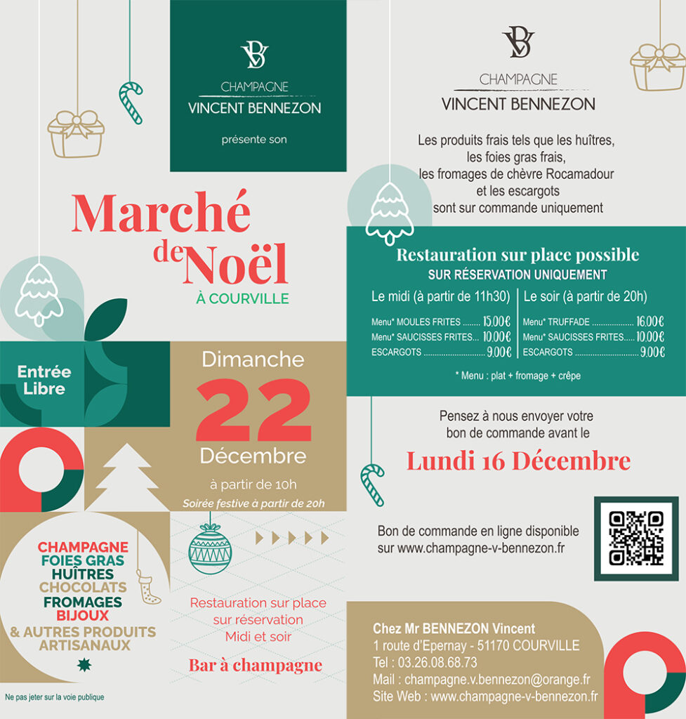 marché de Noël 2024 - flyer